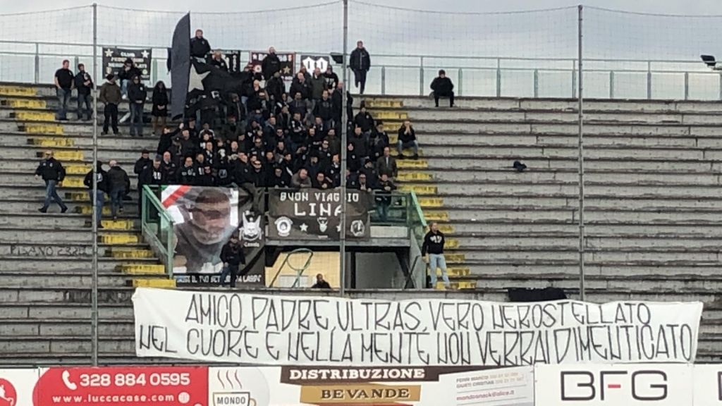 Un rigore sta decidendo il big match di Lucca dopo 45'
